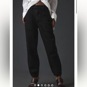 Mother The Wrapper Patch Springy Ankle Jeans